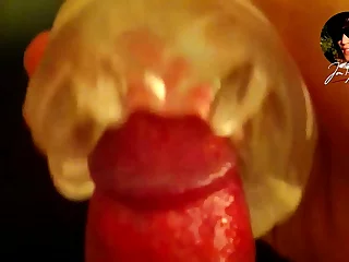 Intense close-up of male masturbation with Fleshlight Quickshot Vantage: Cum Gay Videos