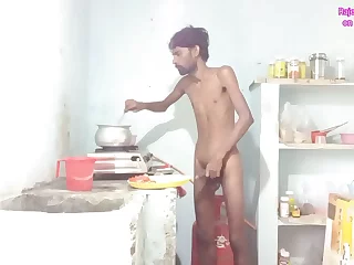 Rajeshplayboy993's self-pleasure session with curry and ass play: Ass Fingering Gay Videos