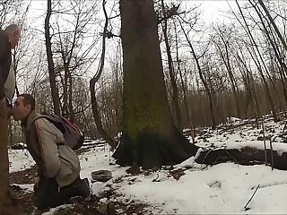 Mature couple explores oral pleasure in the great outdoors: Ass Fucking Gay Videos