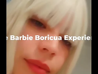 Barbie Boricua's homemade camel toe masturbation: Bisexual Gay Videos