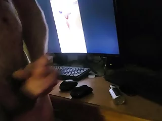 Masturbating while watching porn: Cock Gay Videos