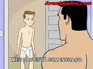 Ilustrasi erotis kartunis gay Brasil Doctor Taradã: Animasi Gay video